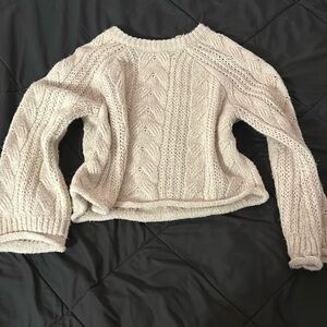 Target cropped sweater